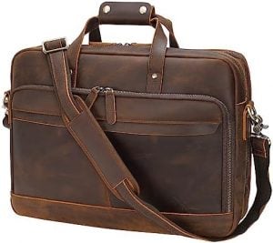 Leather Briefcase for Men 17