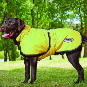 WeatherBeeta ComFiTec Reflective Parka 300D Deluxe Dog Coat