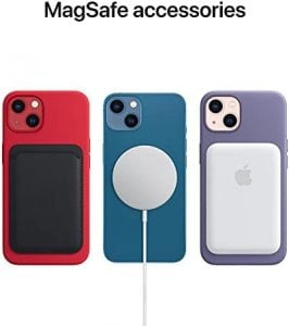 Funda de silicona para Apple iPhone 13 Mini con MagSafe