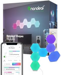 Nanoleaf Shapes: Mejores Luces de Decoración Inteligentes