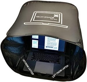 Tech Shade To Go Portable Laptop Sun Shade