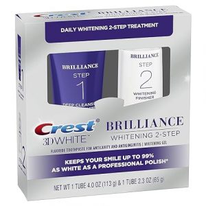 Crest 3D White Brilliance 2-Step Kit
