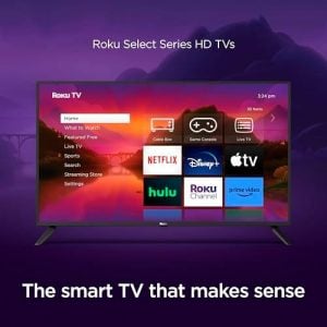 Roku 40" Select Series 1080p Full HD Smart RokuTV 