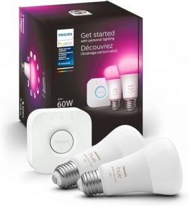 Philips Hue White A19 Starter Kit