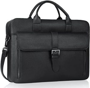 Estarer Men's Leather Briefcase