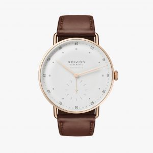 Nomos Glashutte Metro Rose Gold Neomatic 39: el mejor chapado en oro