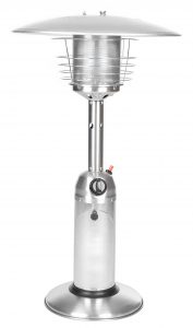 Fire Sense Stainless Steel Table Top Patio Heater